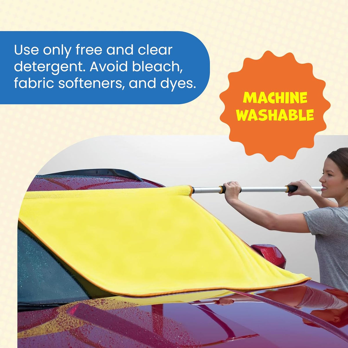 ShamPow Microfiber Towel for Drying Vehicle